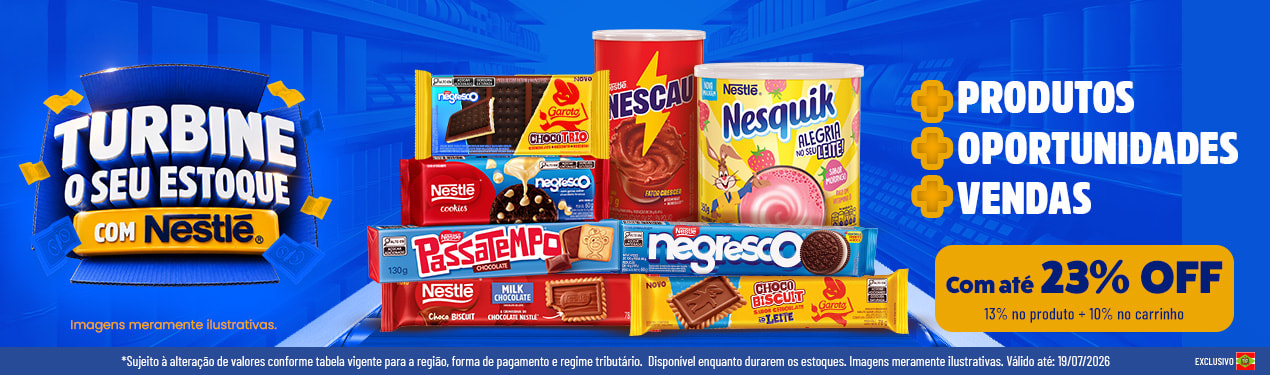 Linha Nestle com 23% OFF*