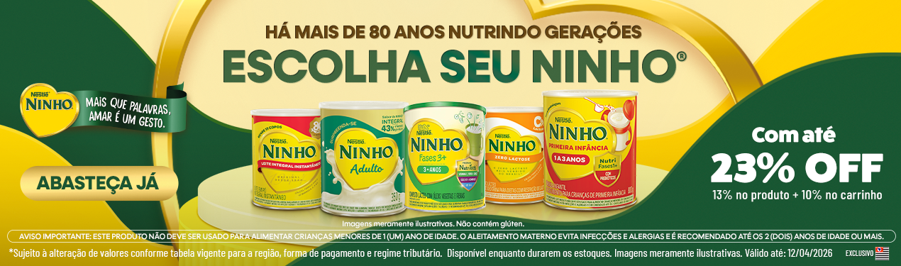 Linha Nestle com 23% OFF*