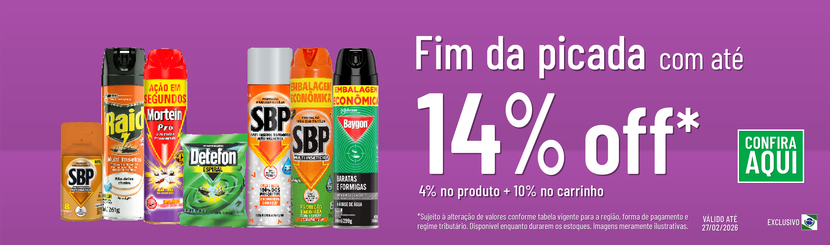 Linha Fim da picada com 14% OFF*
