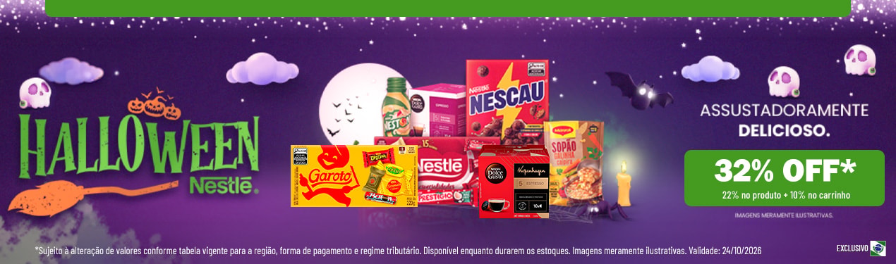 Linha Nestle com 32% OFF*