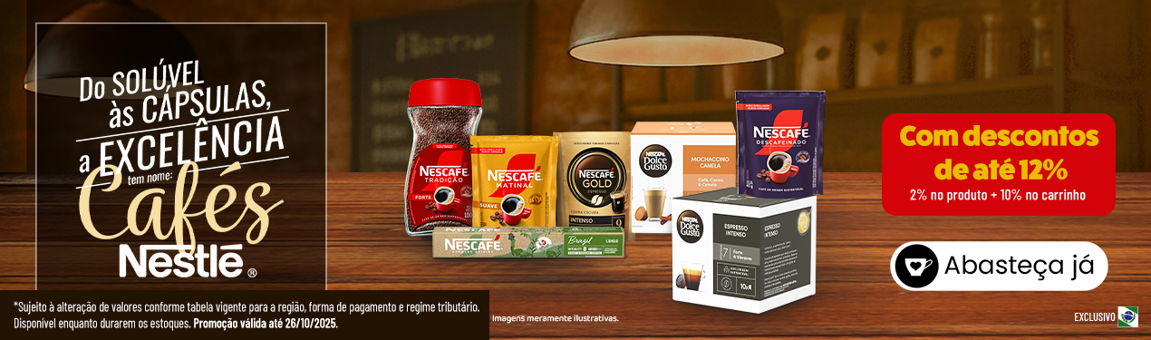 Linha Nestle com 12% OFF*