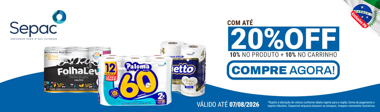 Linha Sepac com até 20%OFF*