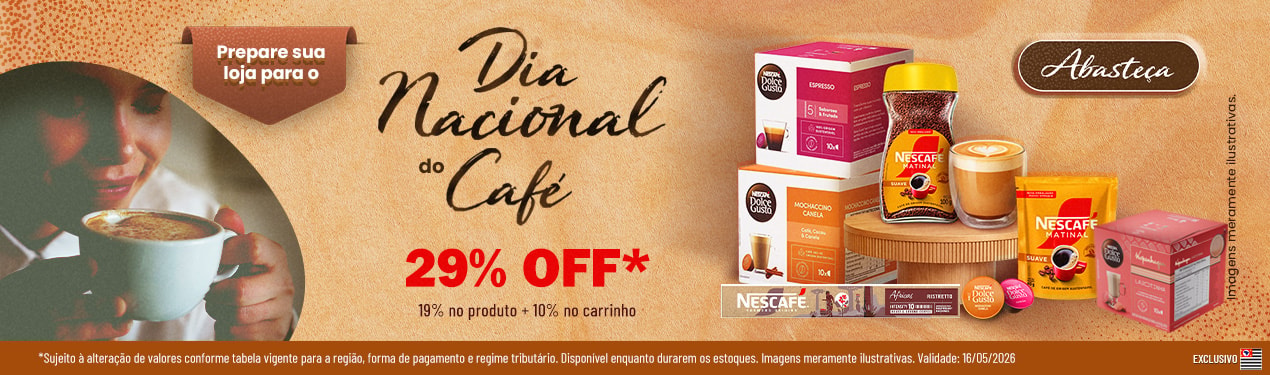 Linha Nestle com 29% OFF*