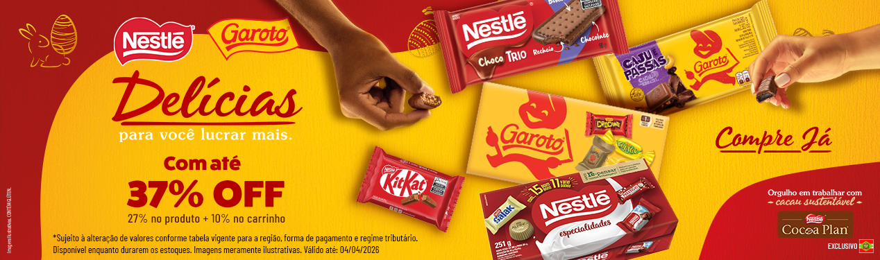 Linha Nestle com 37% OFF*