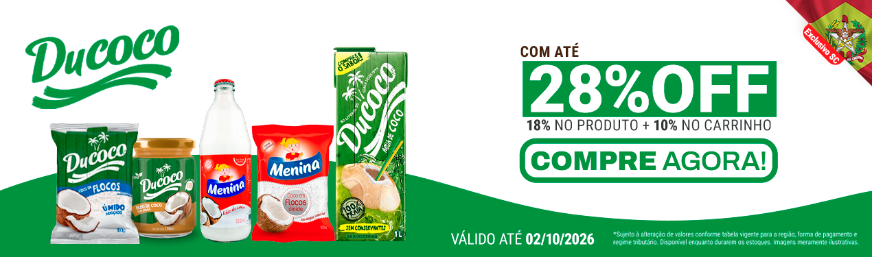 Linha Ducoco com 28% OFF*