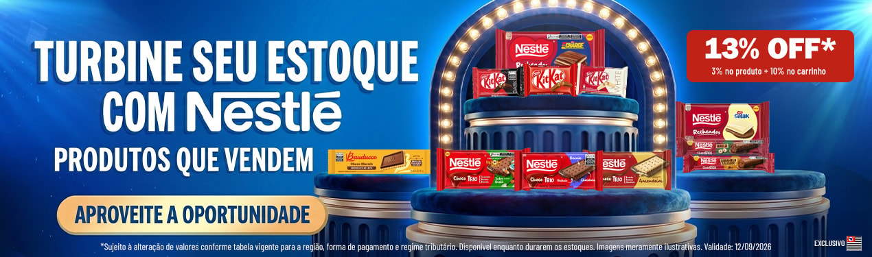 Linha Nestle com 13% OFF*