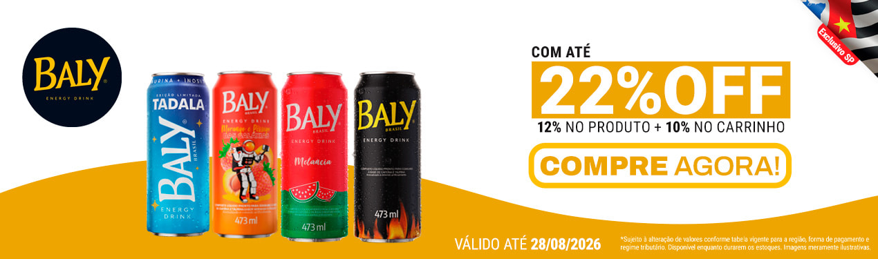 Linha Baly com 22% OFF*