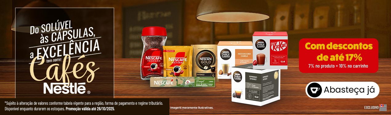 Linha Nestle com 17% OFF*