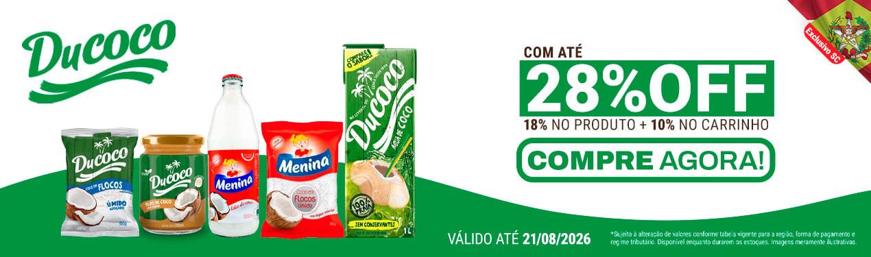 Linha Ducoco com 28% OFF*