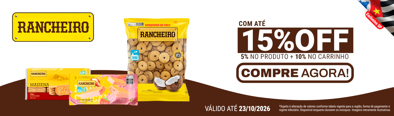 Linha Rancheiro com até 15%OFF*
