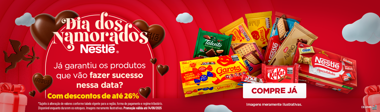 Linha Nestle com 26% OFF*