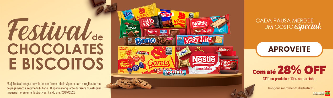 Linha Nestle com 28% OFF*