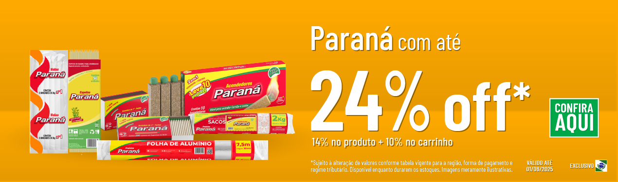 Linha Fosforeira com até 24% OFF*