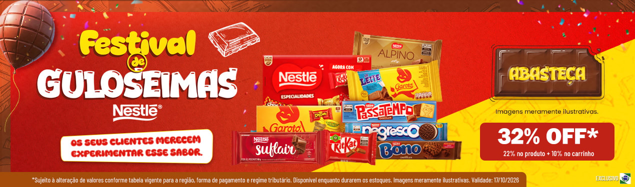 Linha Nestle com 13% OFF*