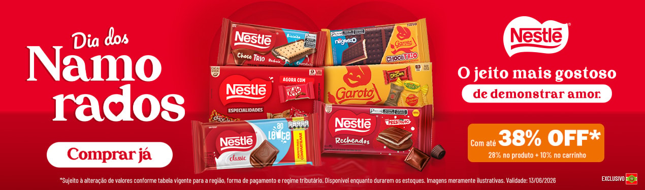 Linha Nestle com 38% OFF*