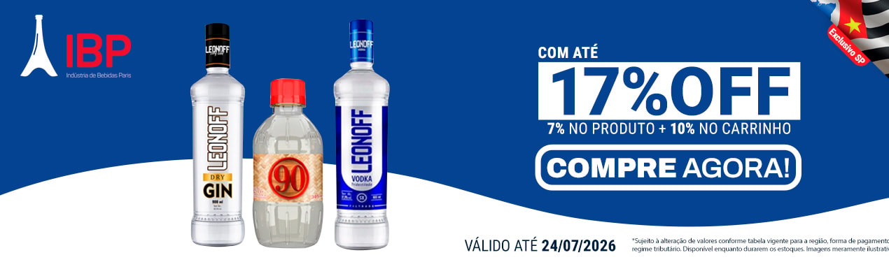 Linha IBP com 17% OFF*
