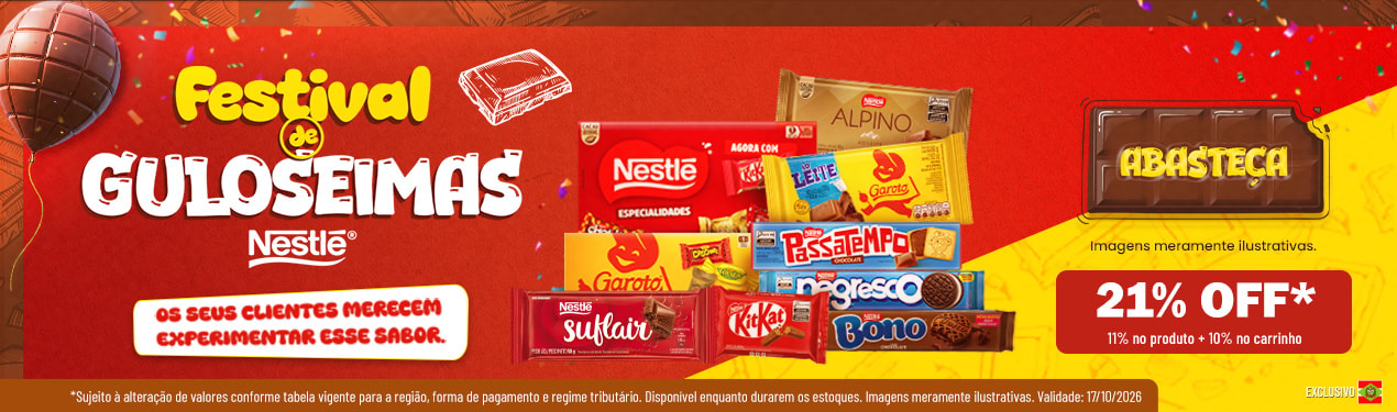 Linha Nestle com 13% OFF*