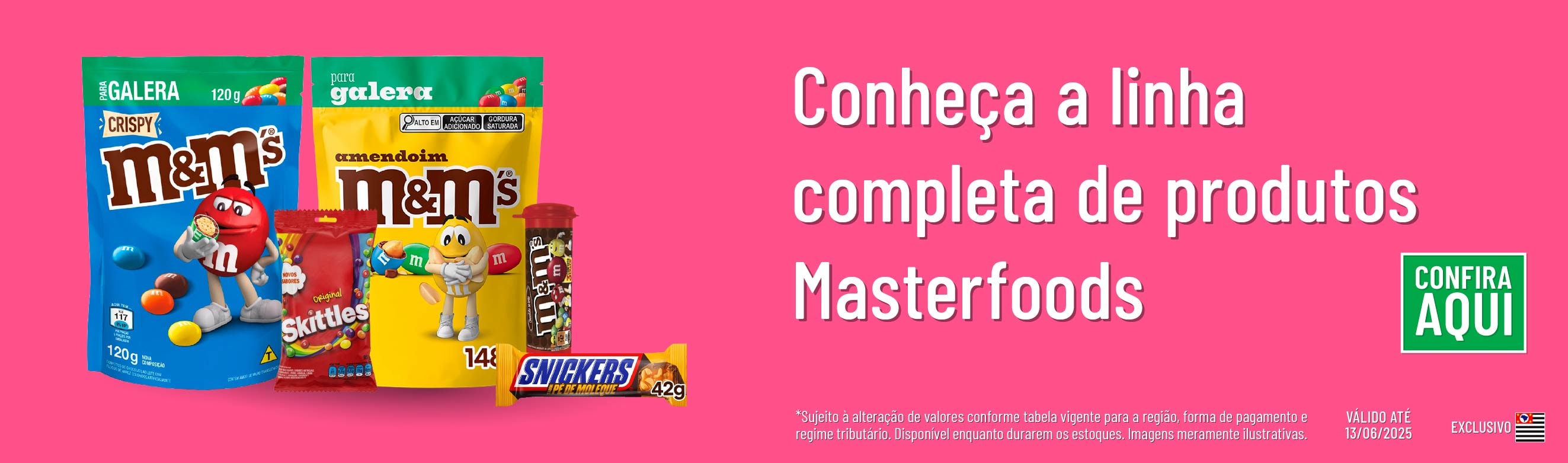 Linha Masterfoods*