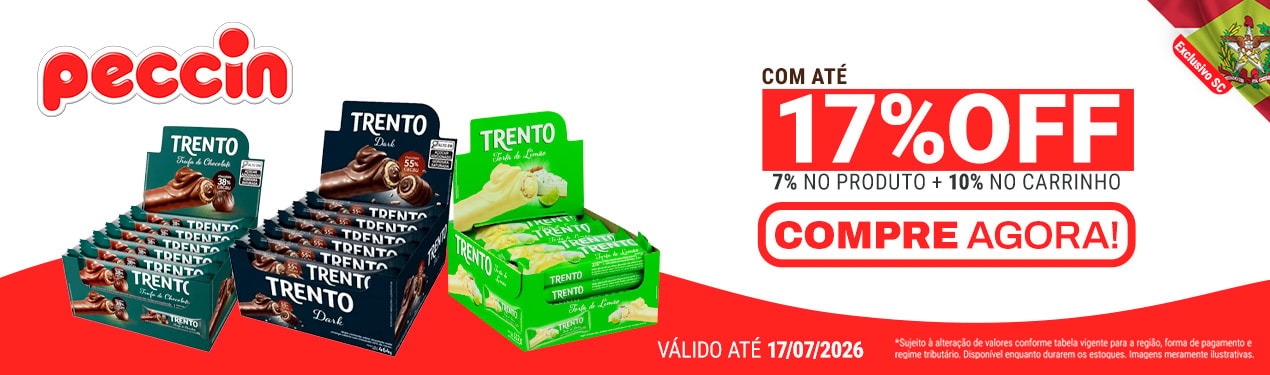 Linha Peccin com até 17% OFF*