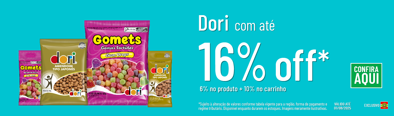 Linha Dori com 16% OFF*