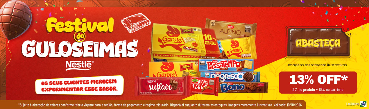 Linha Nestle com 13% OFF*