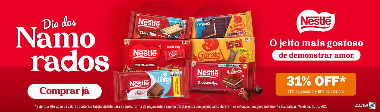 Linha Nestle com 31% OFF*