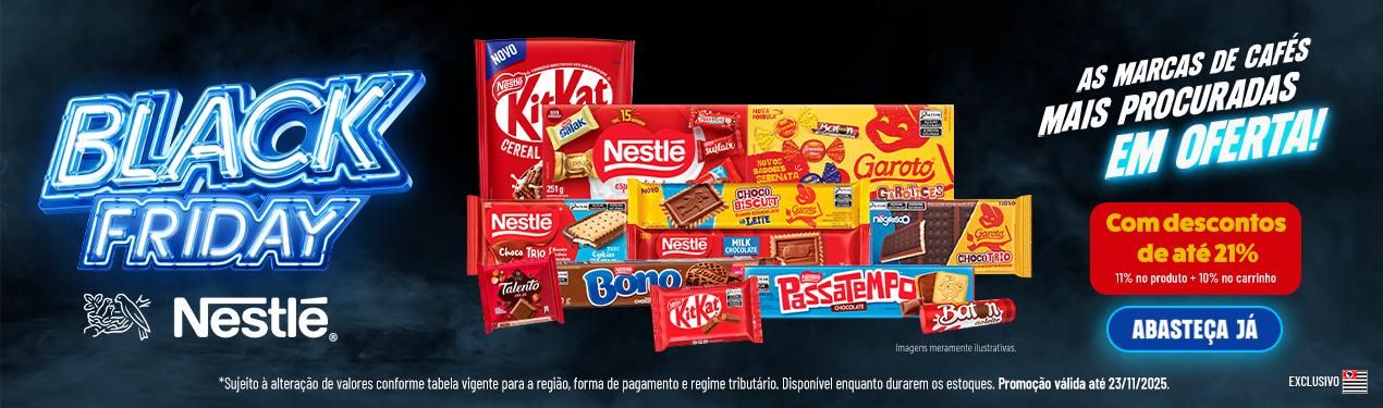 Linha Nestle com 21% OFF*