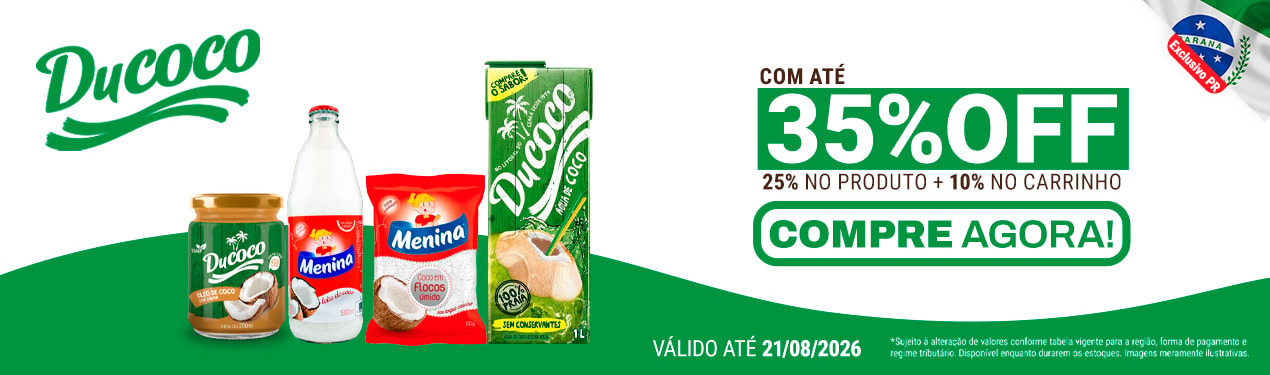 Linha Ducoco com 35% OFF*