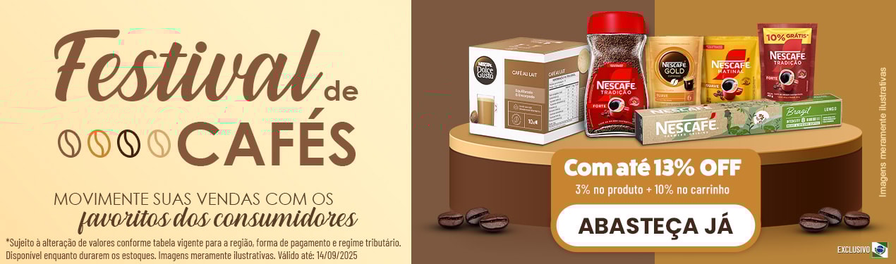 Linha Nestle com 13% OFF*