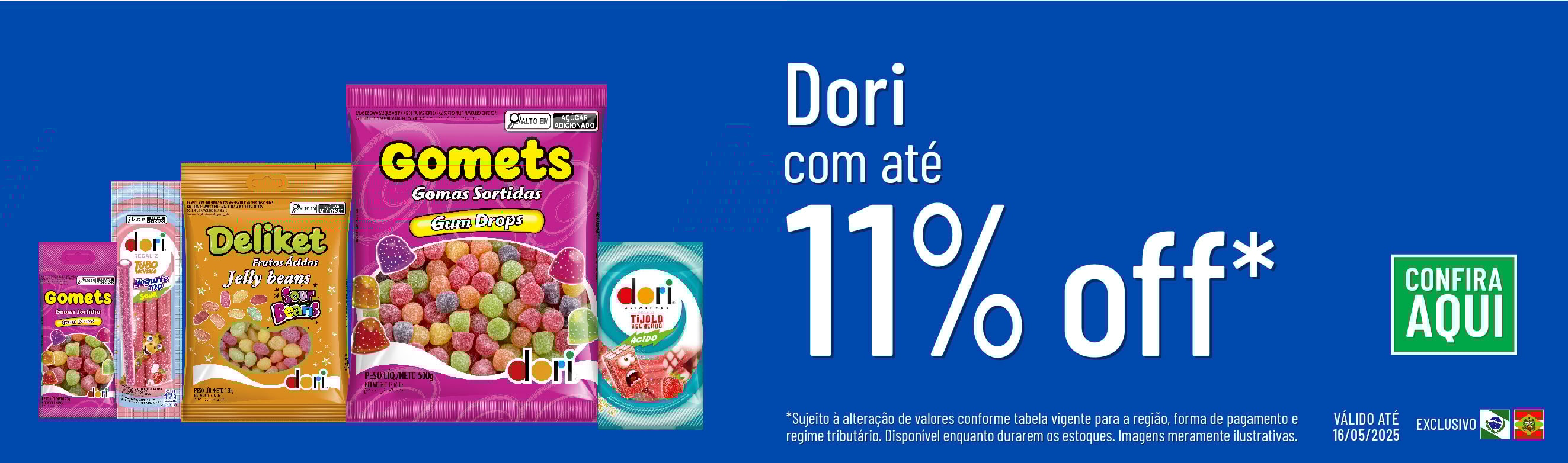 Linha Dori com 11% OFF*