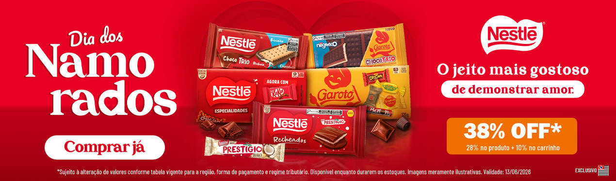 Linha Nestle com 38% OFF*