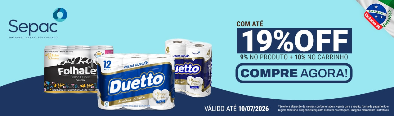 Linha Sepac com até 19%OFF*