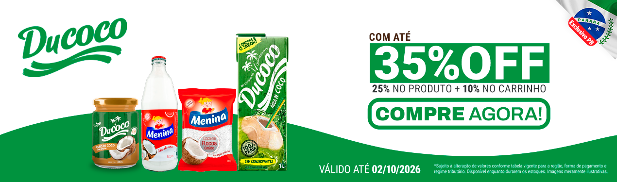 Linha Ducoco com 35% OFF*