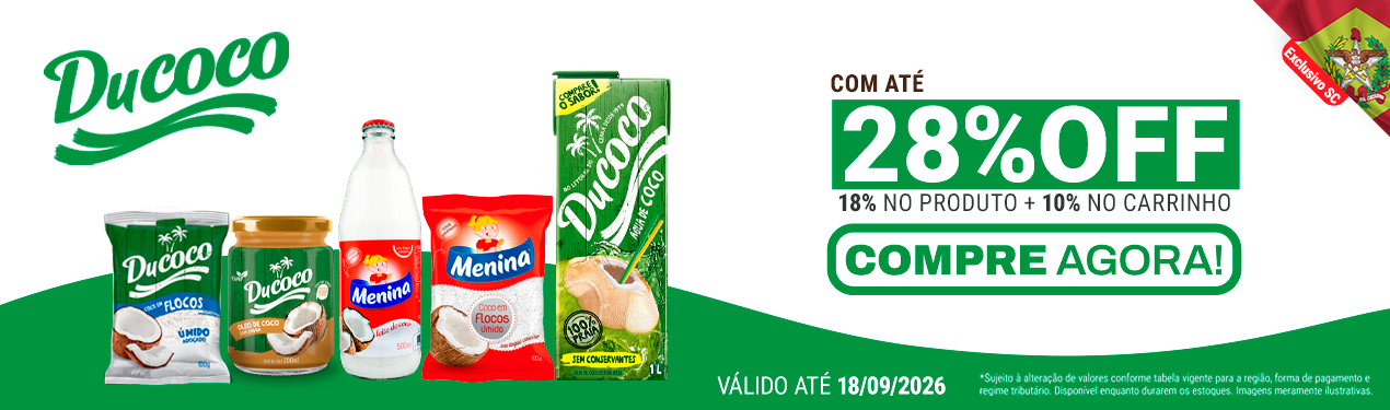 Linha Ducoco com 28% OFF*