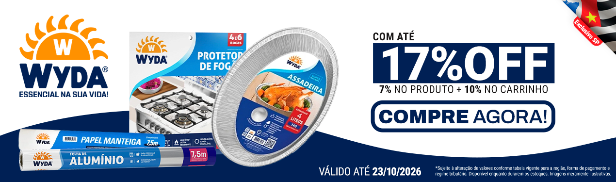 Linha Wyda 17%*