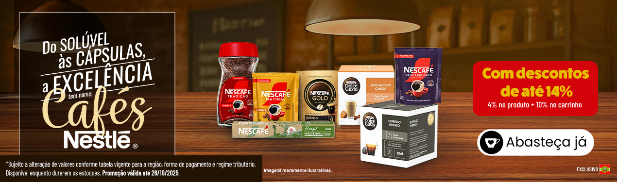Linha Nestle com 14% OFF*