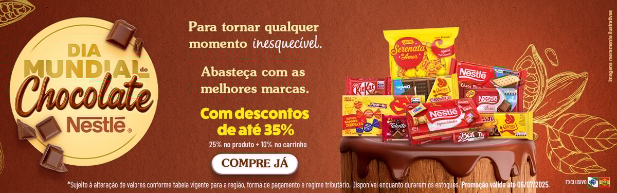 Linha Nestle com 35% OFF*