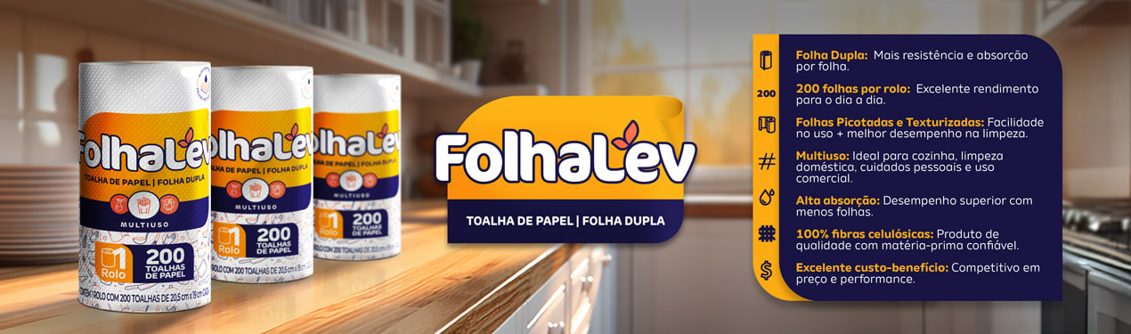 Papel Toalha FolhaLev