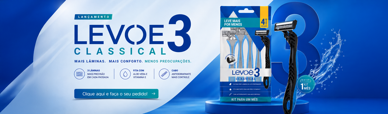 Aparelho de Barbear Levoe Classical 3*
