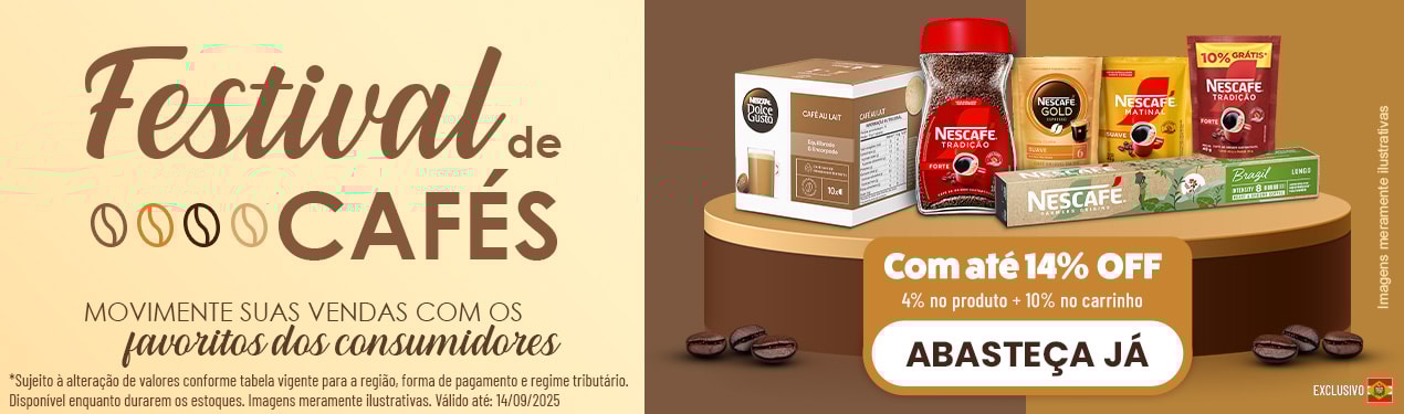 Linha Nestle com 14% OFF*