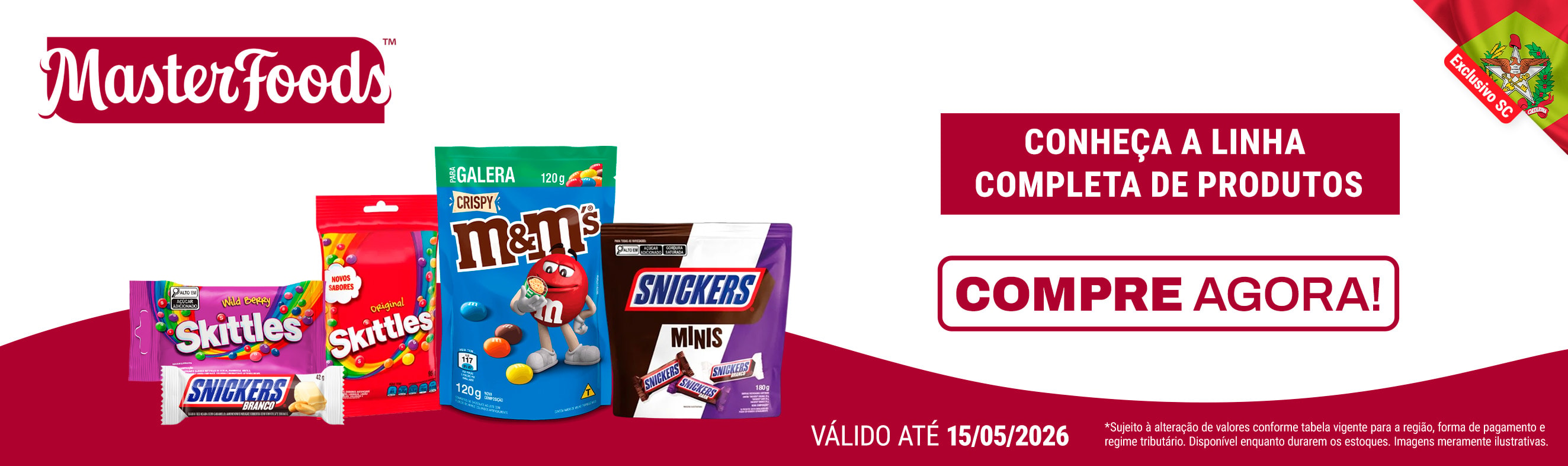 Linha Masterfoods*
