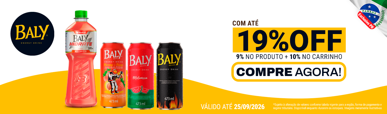 Linha Baly com 19% OFF*