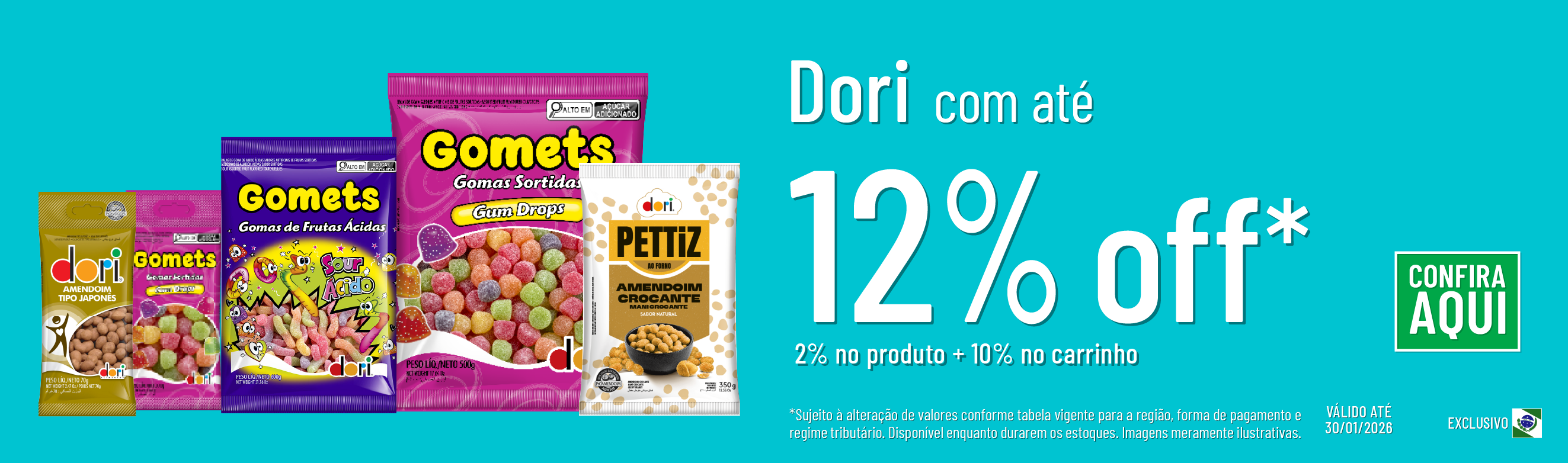 Linha Dori com 12% OFF*