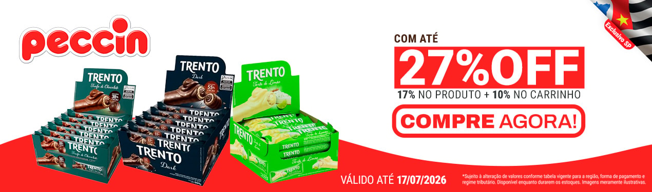 Linha Peccin com 27% OFF*