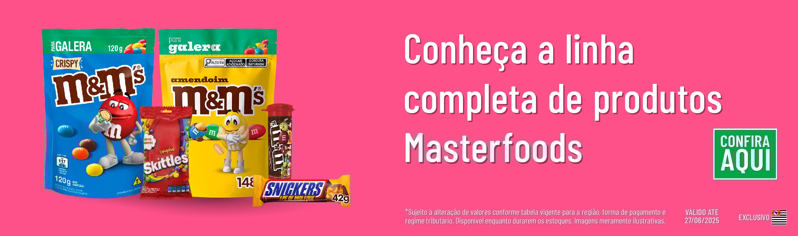 Linha Masterfoods*