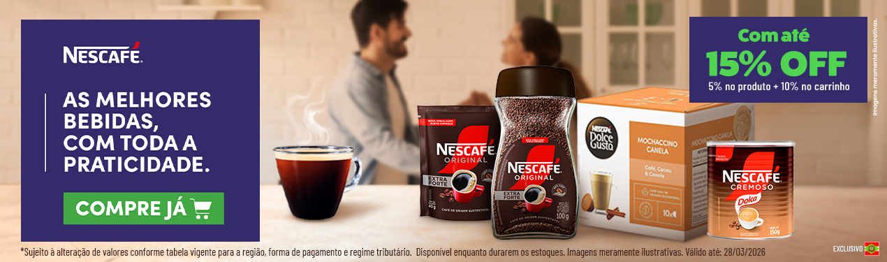 Linha Nestle com 15% OFF*