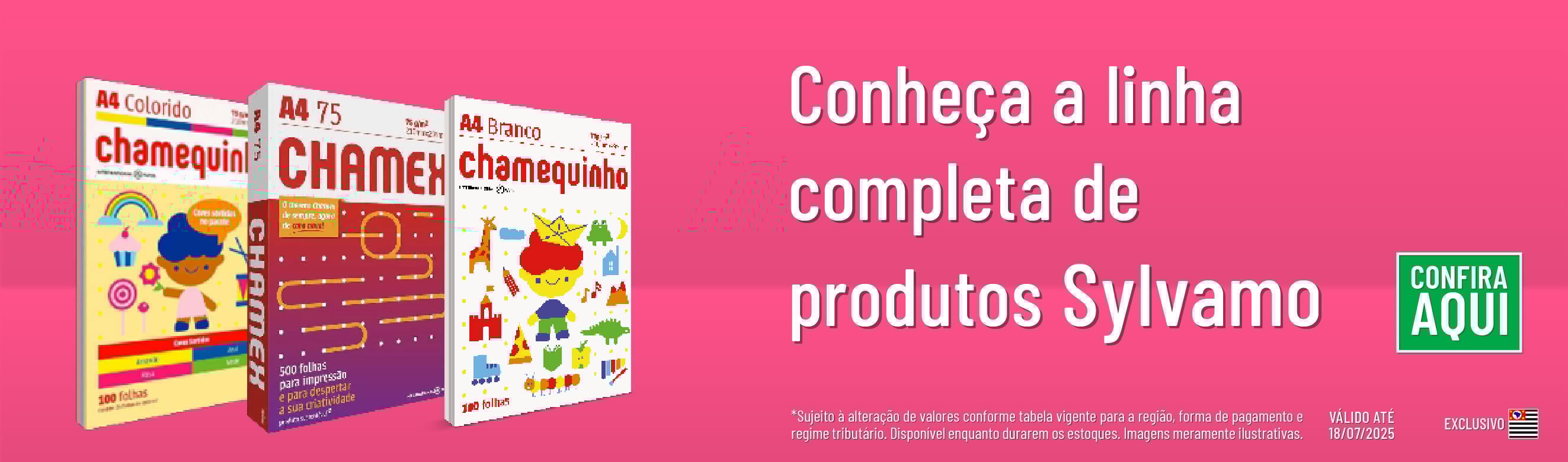 Linha Sylvamo com 0% OFF*