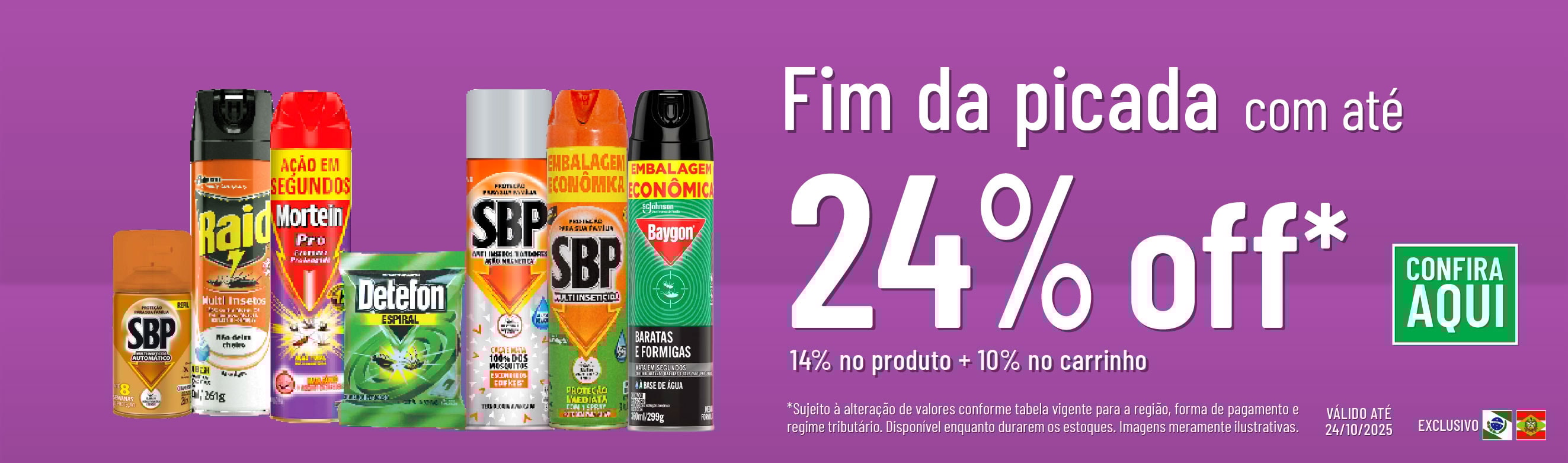 Linha Fim da picada com 24% OFF*