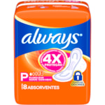 Absorvente Always Super Proteção Suave Com Abas 8 unidades