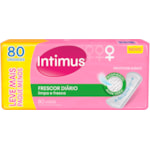 Absorvente Intimus Days Protect Sem Abas Com Perfume 80 unidades